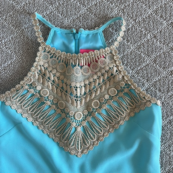 Lilly Pulitzer Pearl Romper size 00 excellent condition - Picture 4 of 7